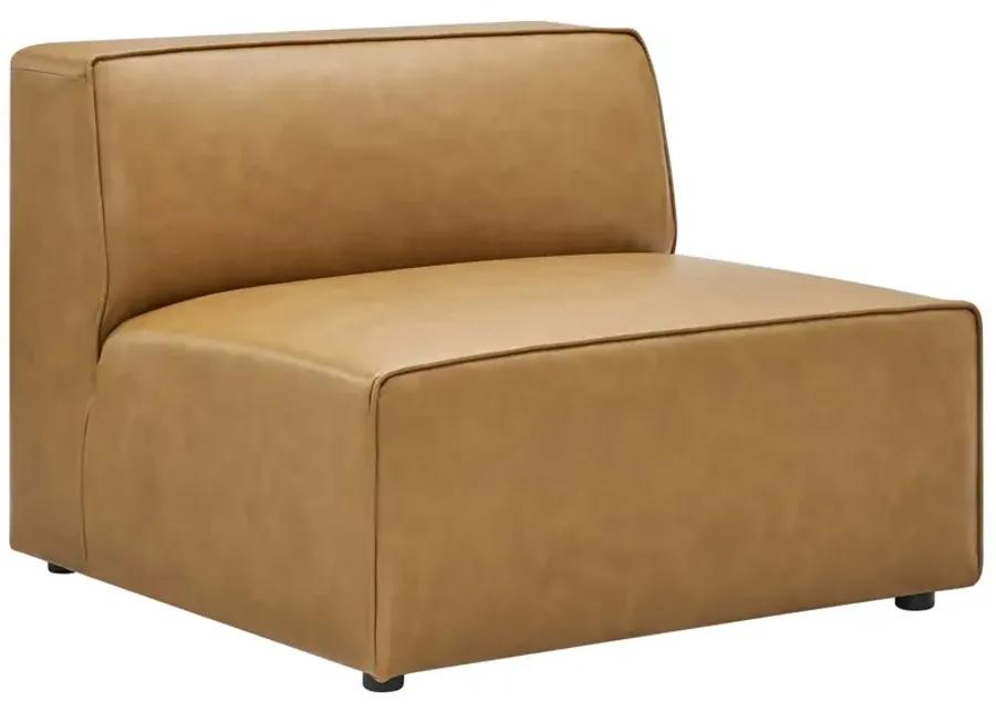 Mingle Vegan Leather Sofa and Ottoman Set