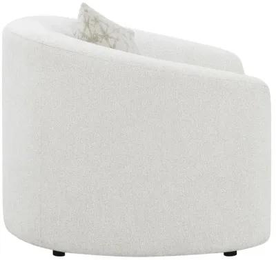 Aaliyah Upholstered Tight Back Chair Latte