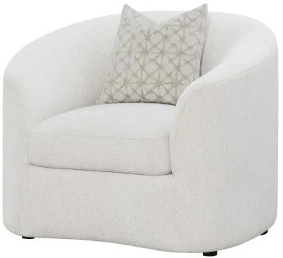 Aaliyah Upholstered Tight Back Chair Latte