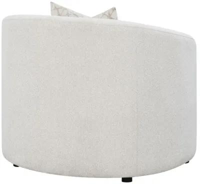 Aaliyah Upholstered Tight Back Chair Latte