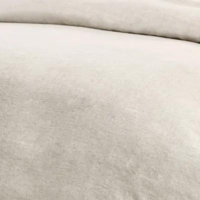 Talia Natural 3pc Queen Duvet Set