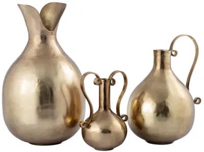 Shaffer Vase - Medium Brass