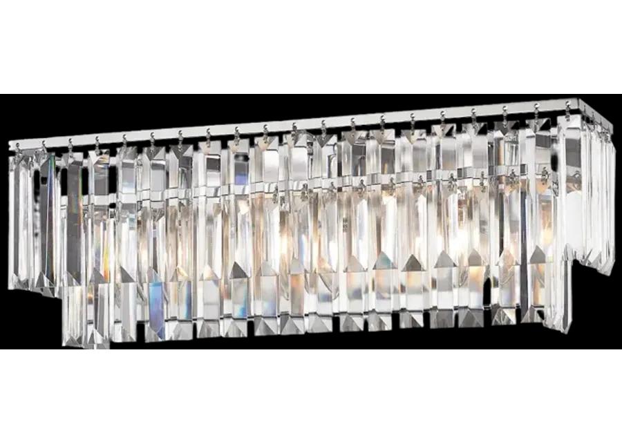 Palacial 21" Wide 3-Light Vanity Light - Polished Chrome