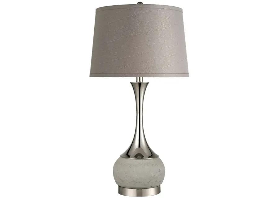 Septon 29'' High 1-Light Table Lamp - Polished Concrete - Includes LED Bulb