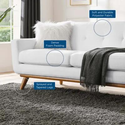 Engage Left-Arm Upholstered Fabric Loveseat