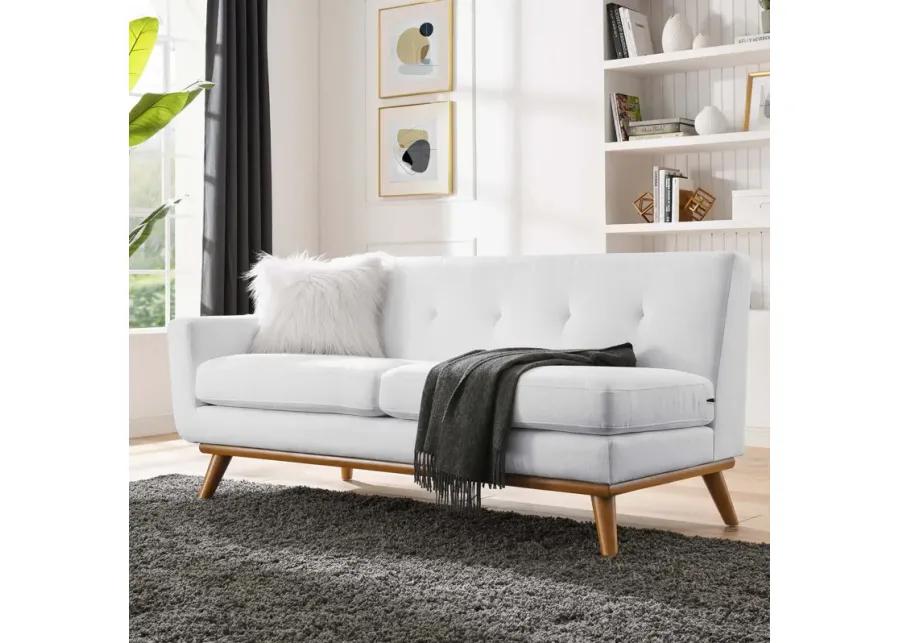 Engage Left-Arm Upholstered Fabric Loveseat