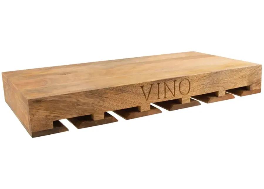 Vino Medium Shelf with Glass Display 24 inch