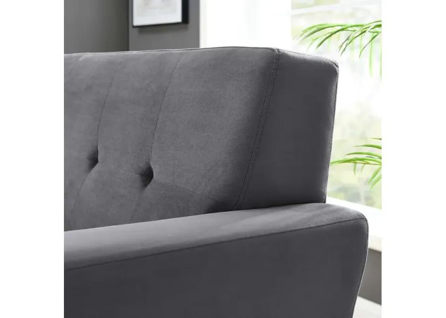 Engage Performance Velvet Armchair