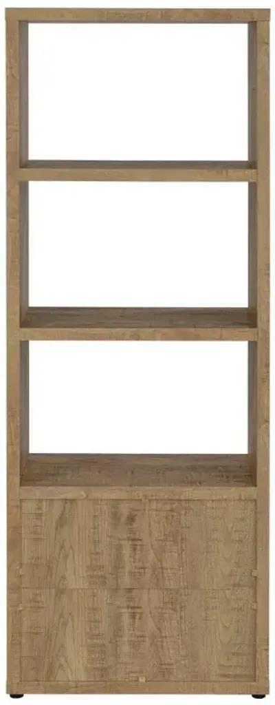 Tabby 3-Shelf Engineered Wood Media Tower Mango