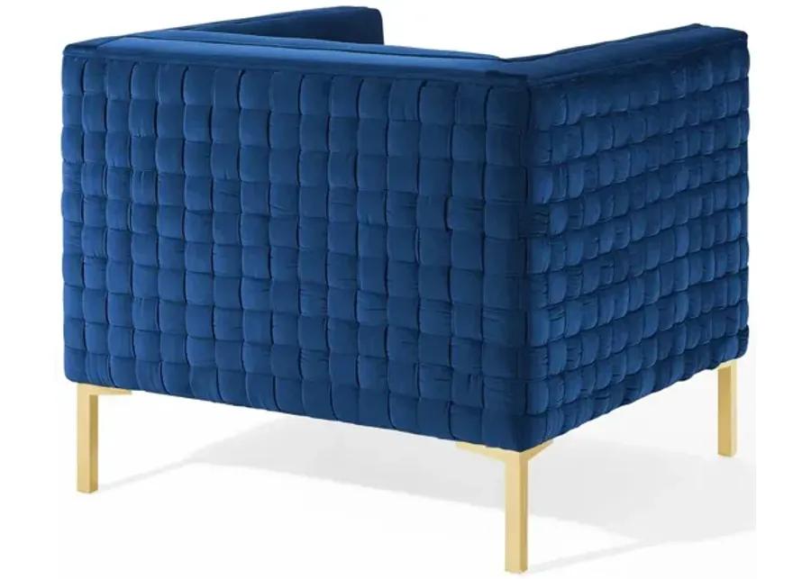 Resonate Performance Velvet Armchair