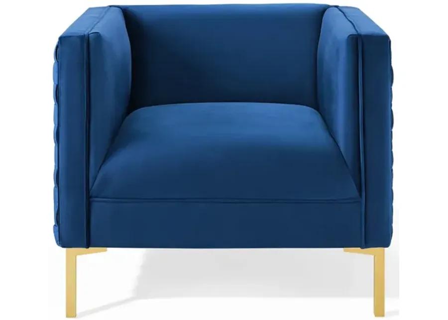 Resonate Performance Velvet Armchair