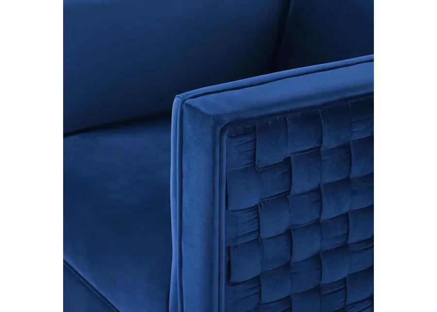 Resonate Performance Velvet Armchair