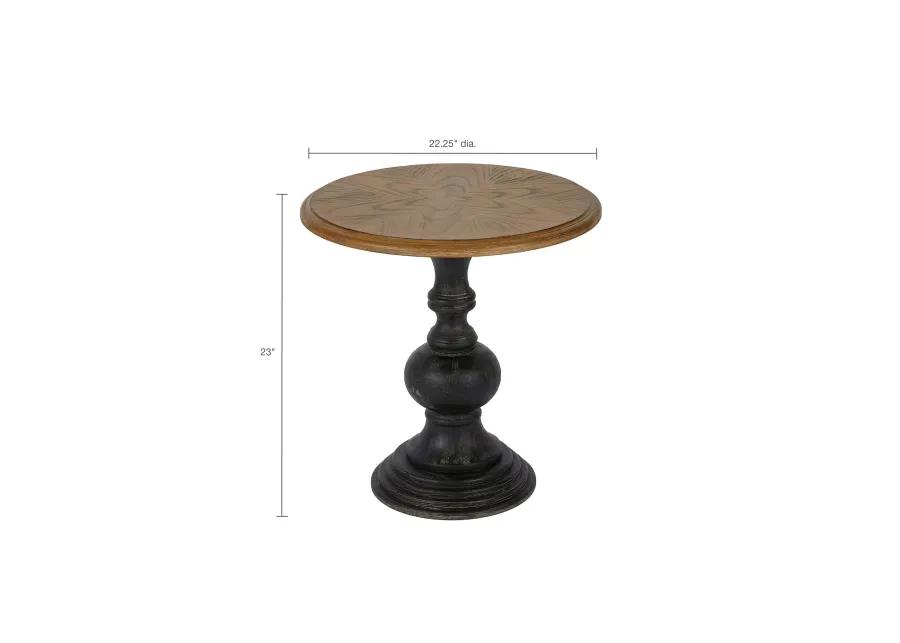 Madison Park Lexi Natural Accent Table