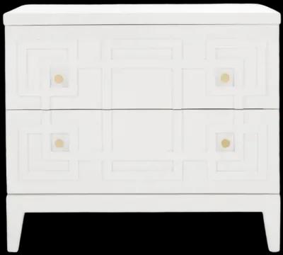 LUIZA 2 DRAWER NIGHTSTAND