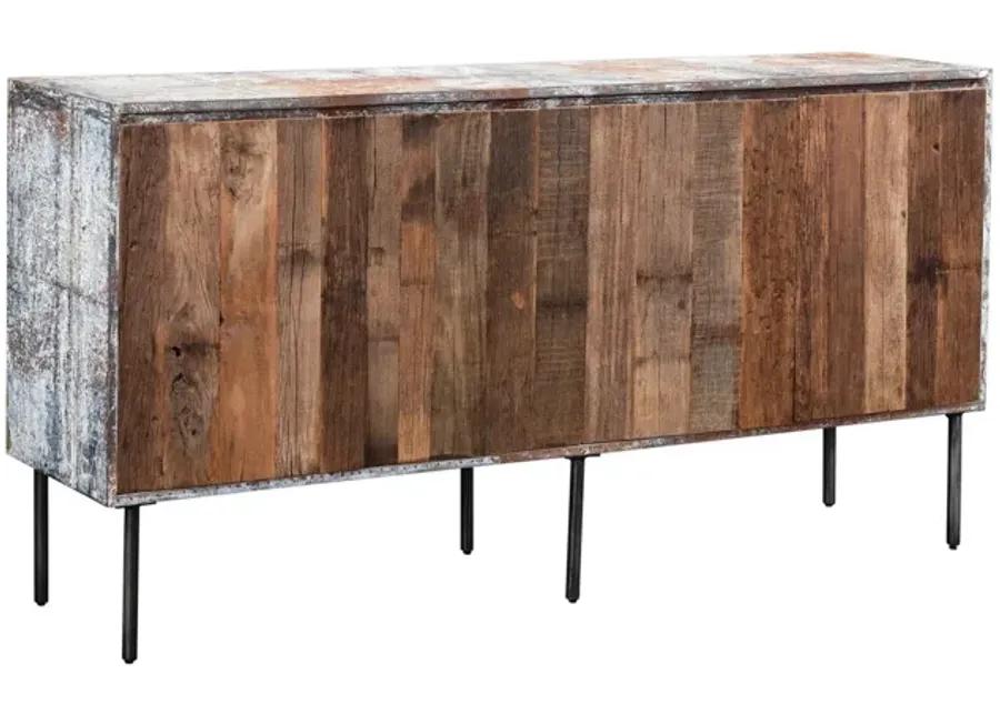 Reclaimed 4 Door Sideboard