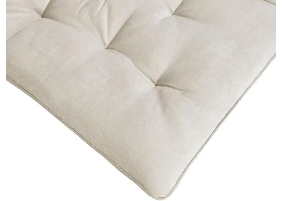 Intelligent Design Edelia Ivory Poly Chenille Lounge Floor Pillow Cushion