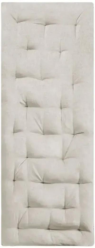 Intelligent Design Edelia Ivory Poly Chenille Lounge Floor Pillow Cushion