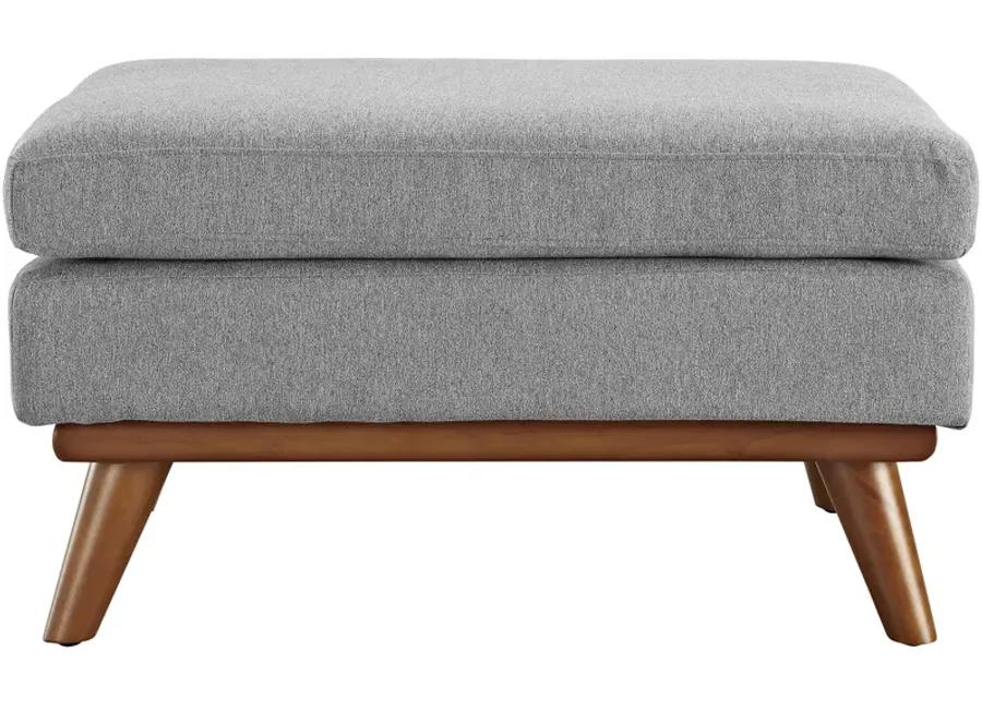 Engage Upholstered Fabric Ottoman