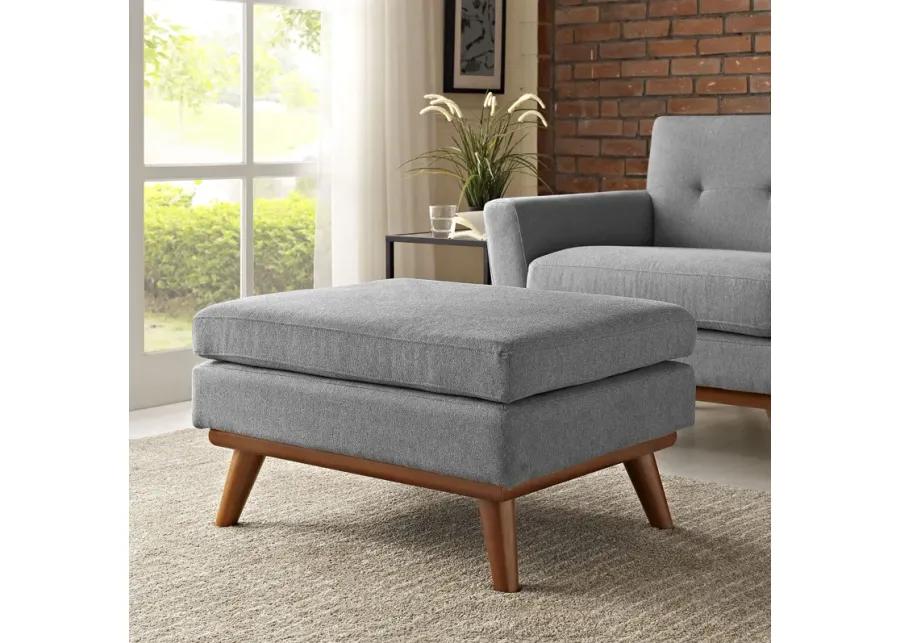 Engage Upholstered Fabric Ottoman