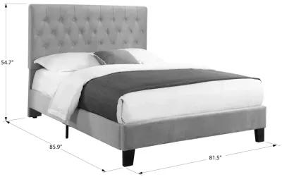 Amelia King Upholstered Bed