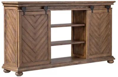 Primalia Barn Door Media Console