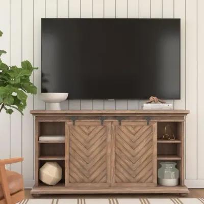 Primalia Barn Door Media Console