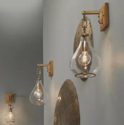 Tear Drop Hanging Wall Sconce