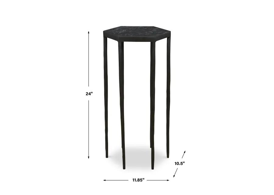 Aviary Hexagonal Accent Table