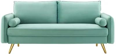 Revive Performance Velvet Sofa