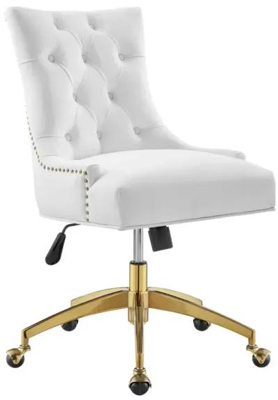 Regent Tufted Performance Velvet Office Chair