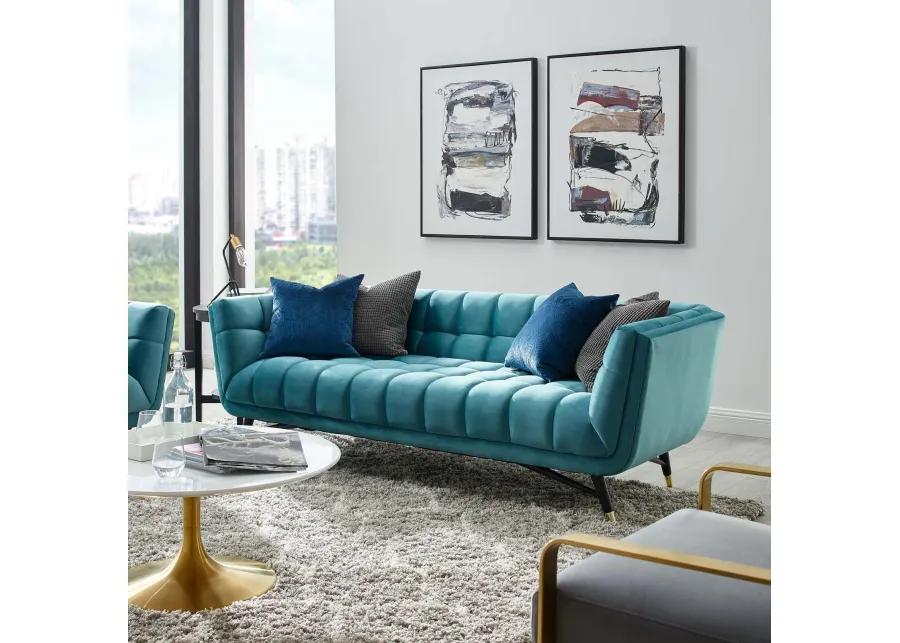 Adept Performance Velvet Sofa