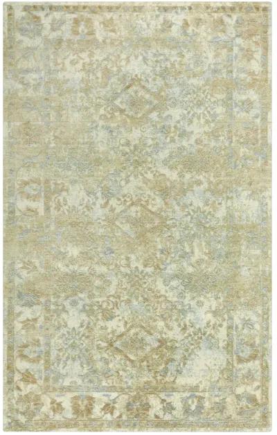 Artistry Beige Classic NZ Wool/Tencel Blend 8' x 10' Rectangle Rug