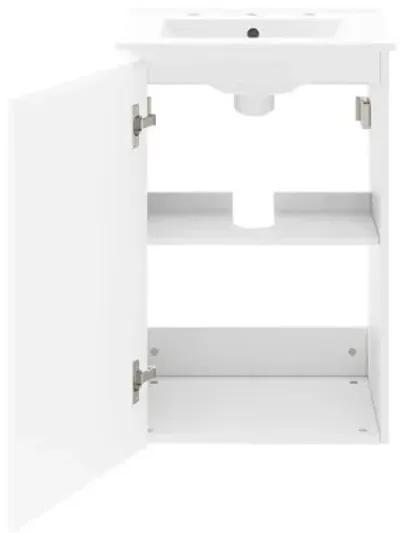 Bryn 18" Wall-Mount Bathroom Vanity