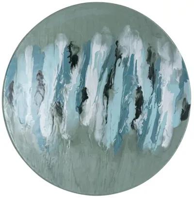 Spindrift Dimensional Wall Art - Set of 3 Seafoam Green Enamel