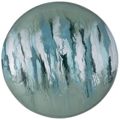 Spindrift Dimensional Wall Art - Set of 3 Seafoam Green Enamel