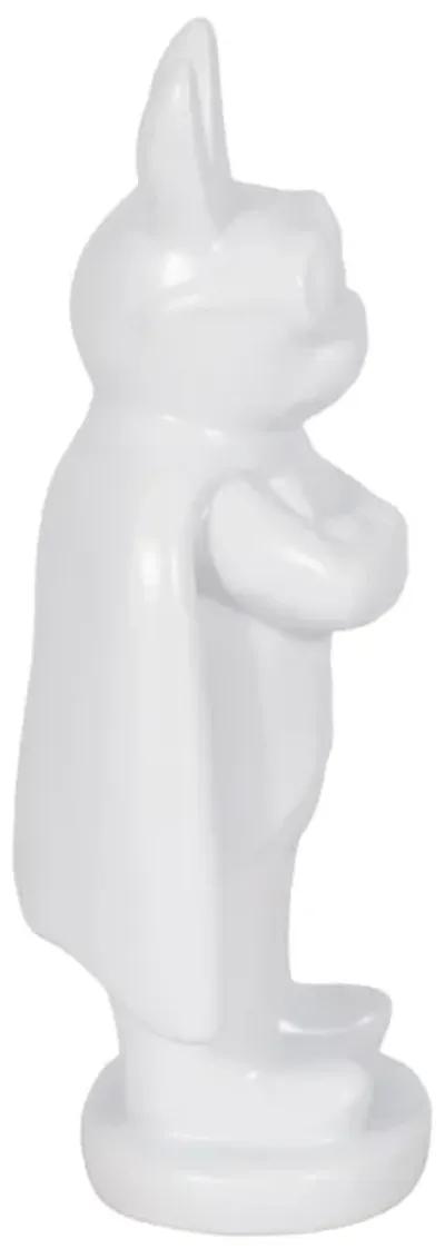 10" Super Dog, White