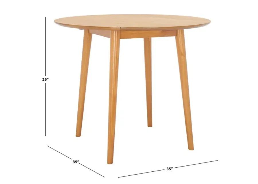 LOVELL FOLDING ROUND DINING TABLE