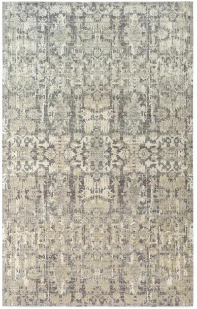 Couture Copper/Beige Classic/Updated NZ Wool/Tencel Blend 9'x12' Rectangle Rug