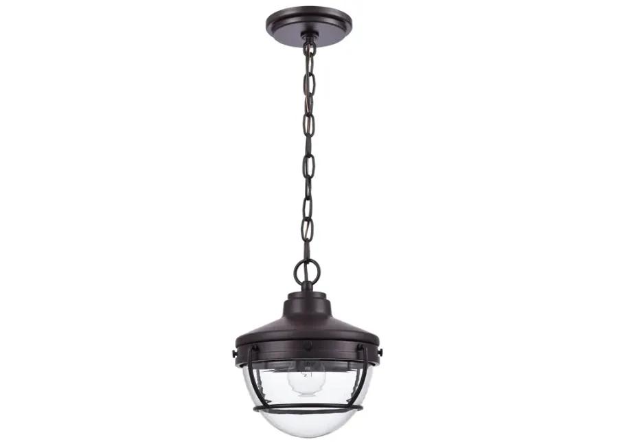 Eastport 9" Wide 1-Light Outdoor Pendant - Oil Rubbed Bronze