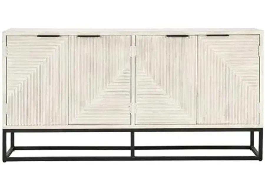 Flint Mango Wood Sideboard 