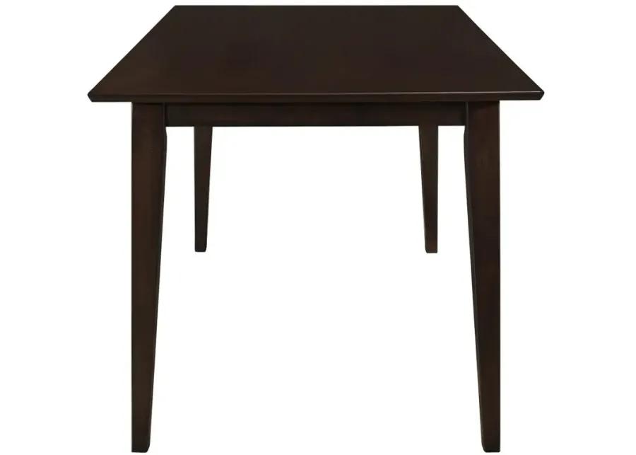 Gabriel Rectangular Dining Table Cappuccino