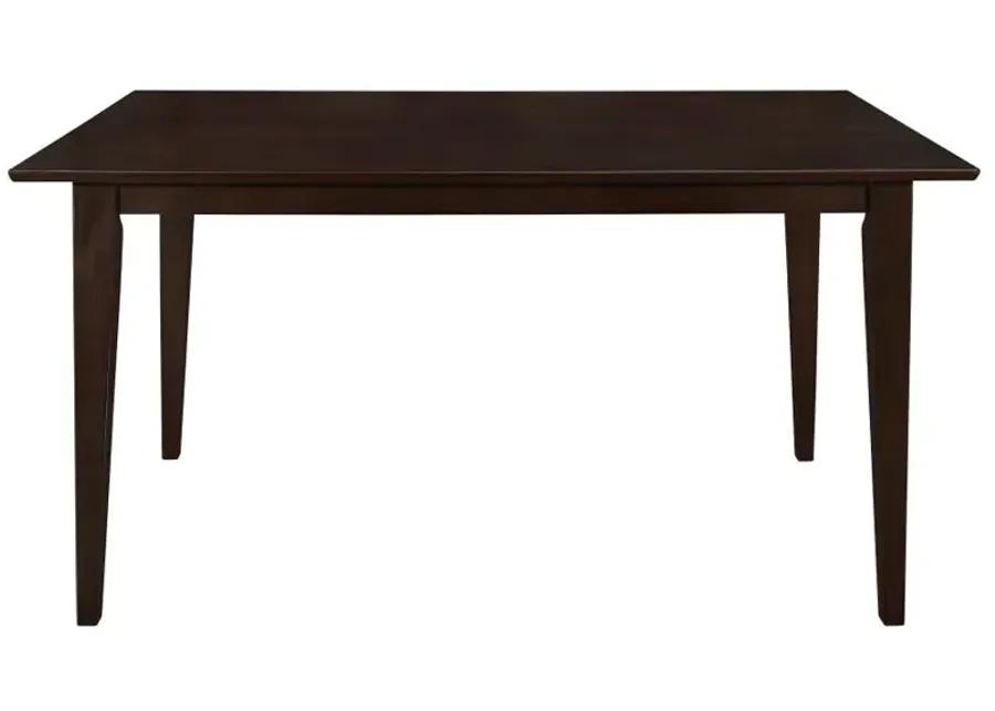 Gabriel Rectangular Dining Table Cappuccino