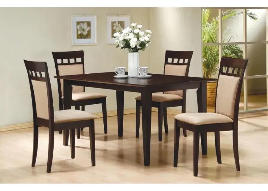 Gabriel Rectangular Dining Table Cappuccino