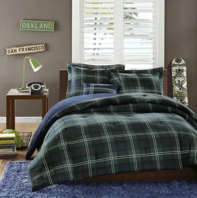 Mi Zone Brody Blue Comforter Set