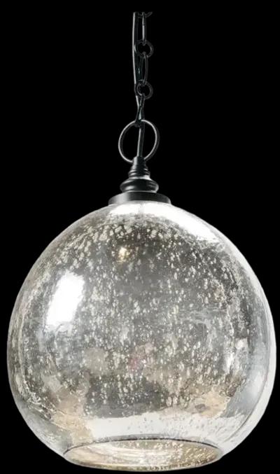 Glass Float Pendant (Antique Mercury)