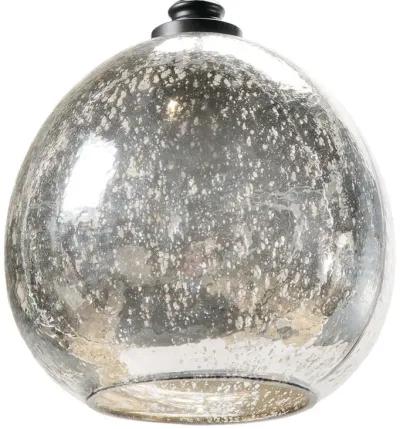 Glass Float Pendant (Antique Mercury)