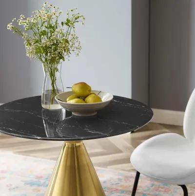 Tupelo 28" Artificial Marble Dining Table