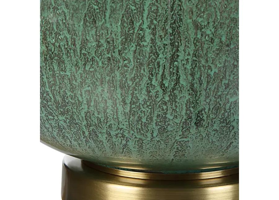 Nataly Aged Green Table Lamp