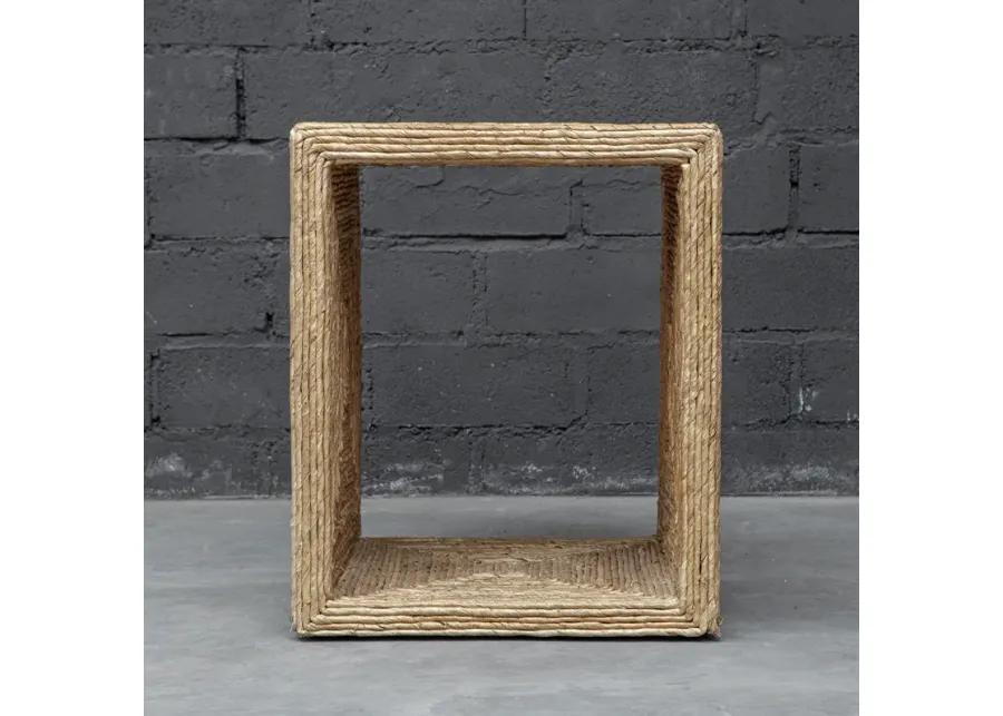 Rora Coastal Woven Side Table