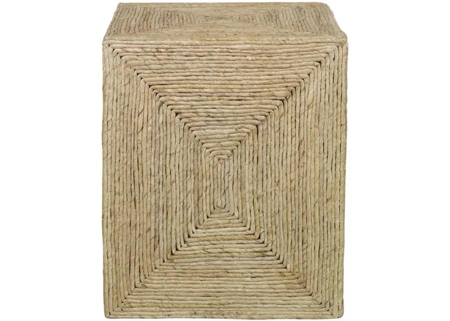 Rora Coastal Woven Side Table